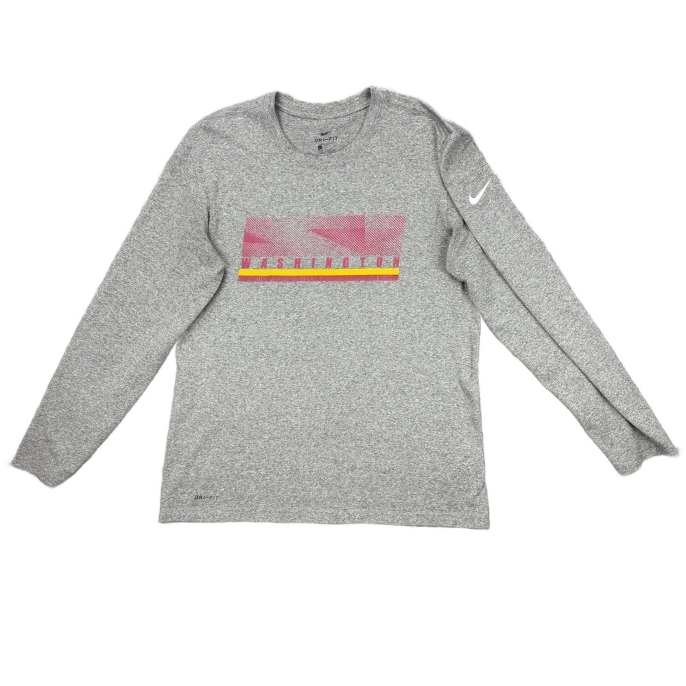Washington Redskins Dri-Fit T-Shirt Men's L Long Sleeve Nike Football Team 2020